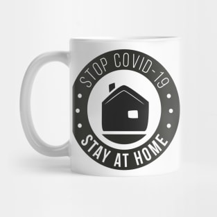 Corona stay at home Shirt Mug